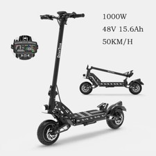 DriveTron DT10 Electric Scooter 1000W 48V 15.6Ah OffRoad E-Scooter 50KM/H 10inch