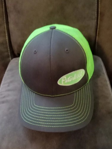 Peterbilt Trucks Richardson 112 Charcoal/Neon Green Mesh Hat/Cap