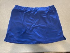 NWOT  Women  s  Skort Skirt Activewear Golf Skort  Blue  Size XL  Unbranded