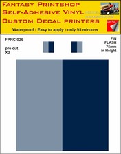 RAF Fin Flash Twin Packs Vinyl Sticker Decals 75mm -200mm FPRC026 vinyl transfer
