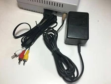 SNES ORIGINAL Super Nintendo SNS-002 System Hook-ups AC ADAPTER AV CABLE 