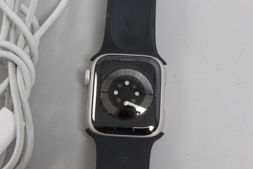 Apple Watch Series 9 41mm Aluminum Case, Sport Band - Silver (GPS LTE) - Photo 2 sur 5