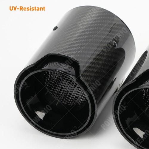 4 x Bmw Exhaust Tips Carbon Black MP M2 M3 M4 M5 M6 F80 F82 F83 F87 F10 F12 F06 - Bild 5 von 14