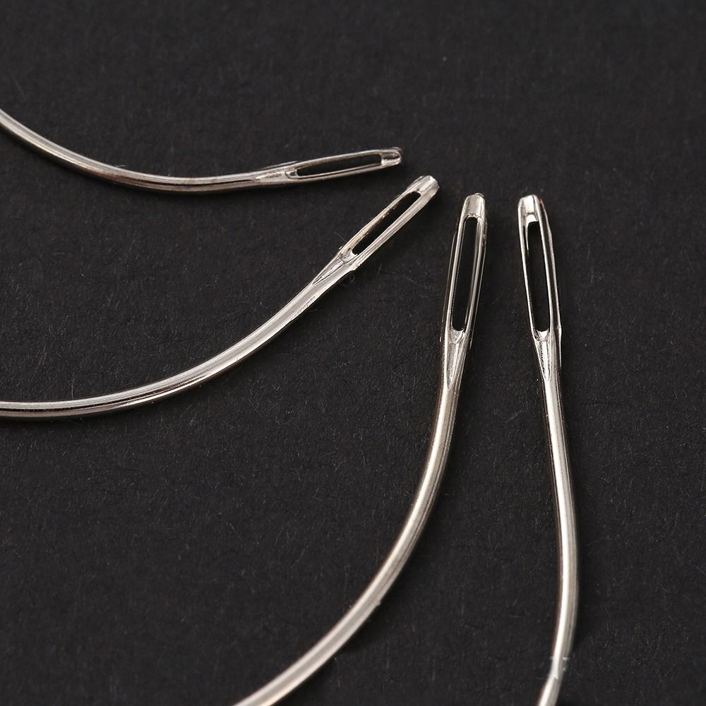 30pcs Stainless Steel Curved Sewing Needle Multi Size Hand Sewing