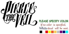 Pierce The Veil Logo 2 Graphic Die Cut decal sticker Car Truck Boat Window 7"