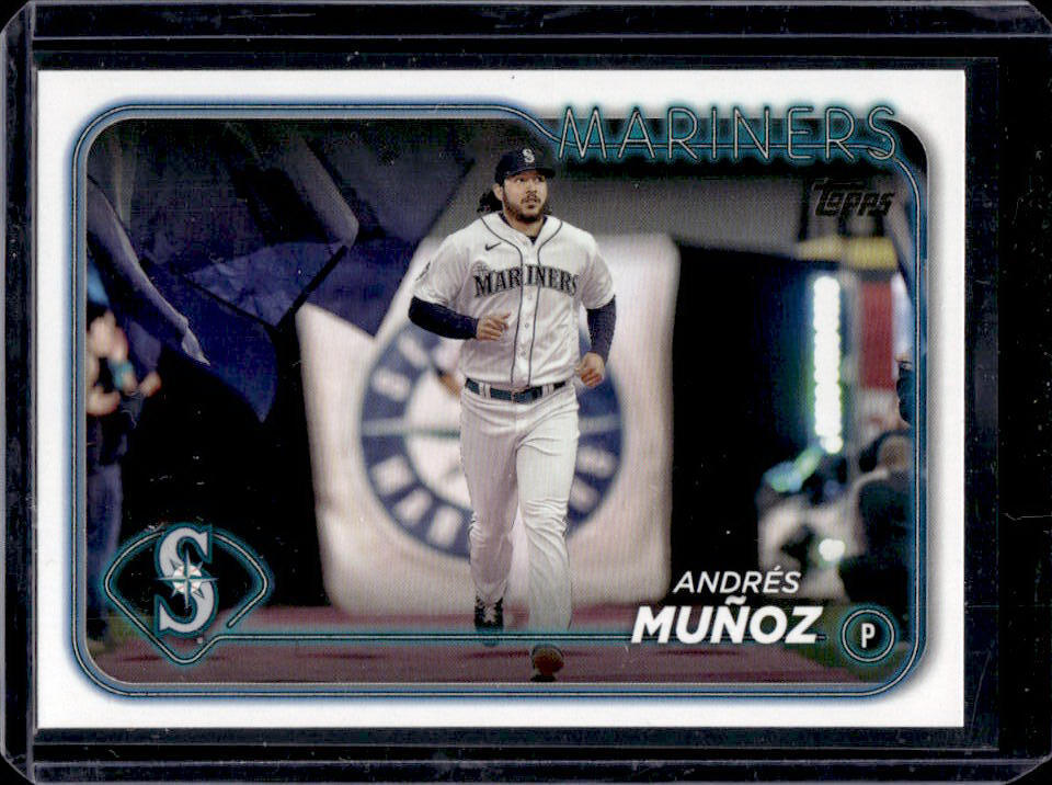 2024 Topps Andres Munoz Golden Mirror SSP #488 Mariners