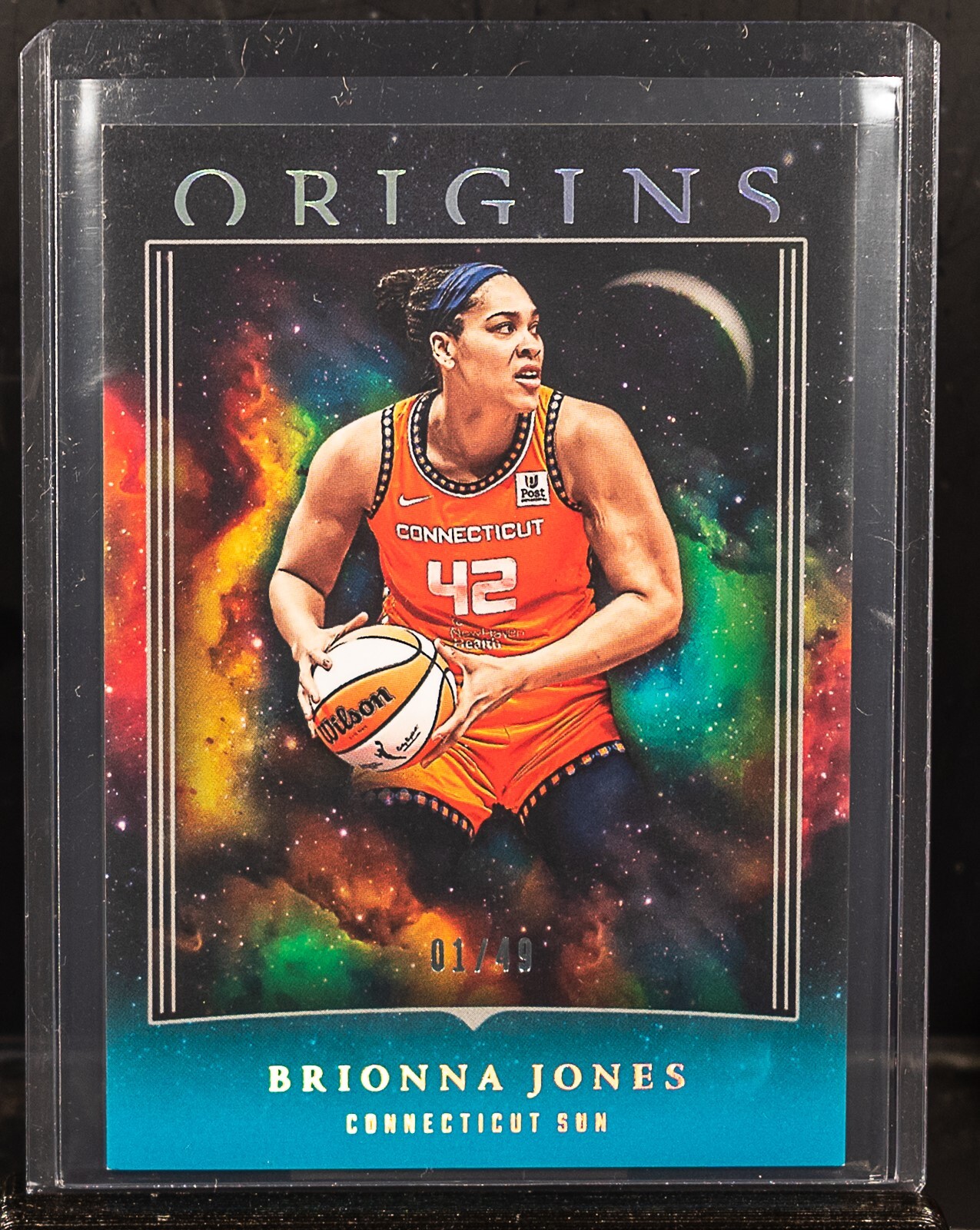 Brionna Jones 2024 WNBA Panini Origins Basketball Teal #01/49