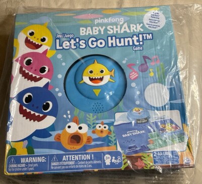 Baby Shark - Kinderspiel mit Musik für 2-6 Spieler ab 3 Jahren - Lets Go Hunt