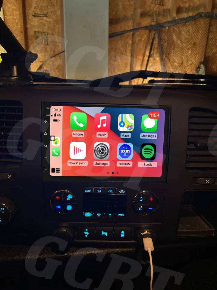 For GMC Sierra 1500 2500HD 3500HD Car Radio DASH Carplay Player GPS NAVI Stereo - Image 2 of 4