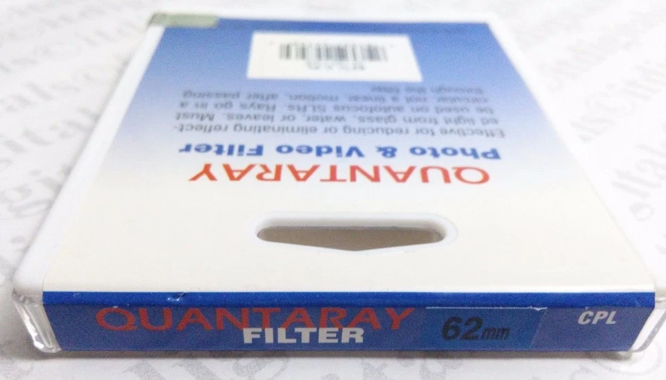 Japan Made 62mm CIRCULAR POLARIZER Lens FILTER CPL 62 mm PL-CIR Quantaray Japan - Image 3 of 3