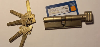 WINKS HAUS Sicherheit Zylinderschloss + 5 Schlüsseln+Security Card