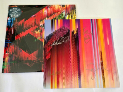 RIDE - INTERPLAY - LTD DOUBLE BLUE VINYL ALBUM & SIGNED PRINT - SEALED