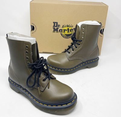 1460 pascal (8 eye) leather lace up boots Dr. Martens Black size 38 EU in  Leather - 19672647