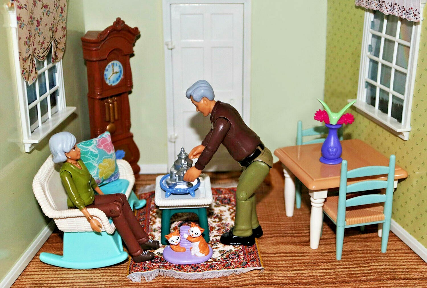 loving family living room