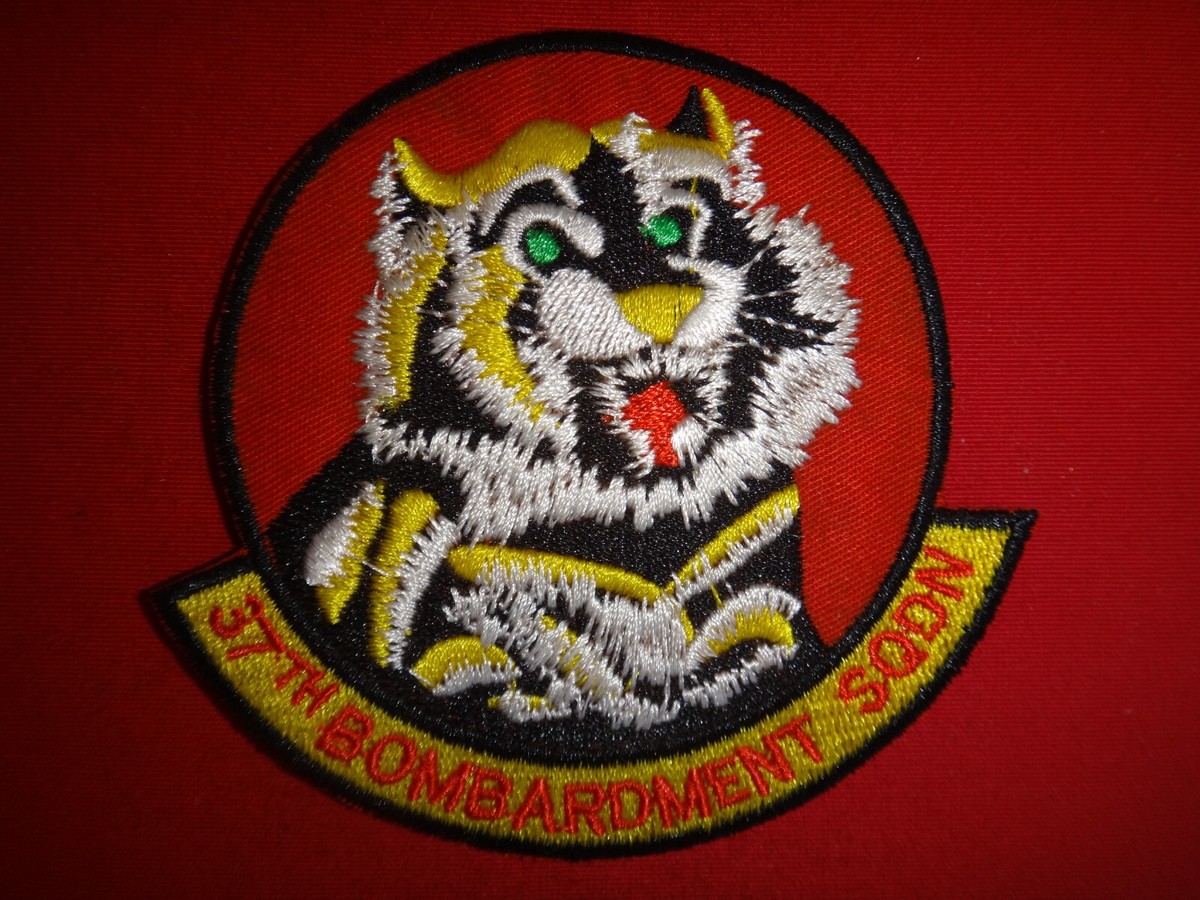 US Air Force 37th Bomb BOMBARDMENT Squadron TIGERS Patch | eBay