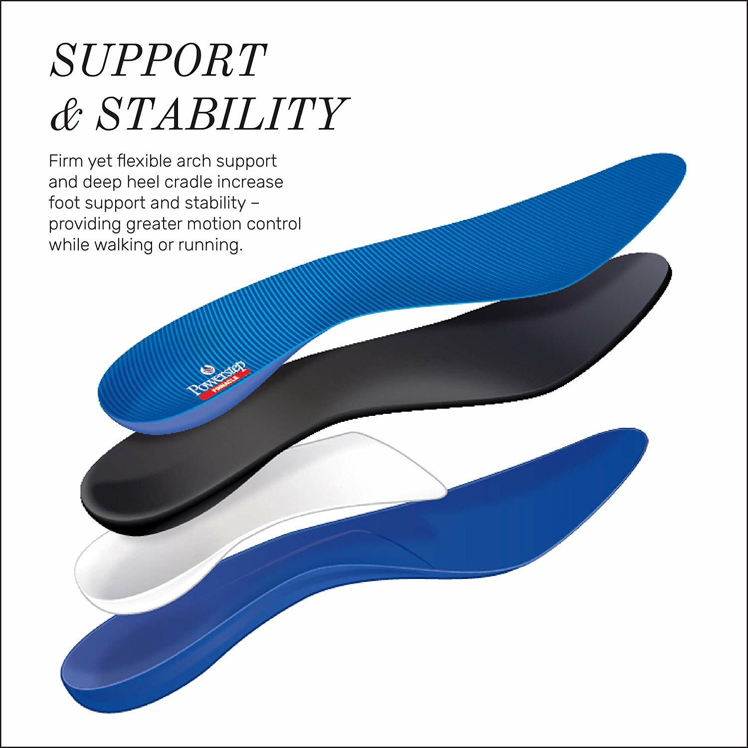 PowerStep Pinnacle Orthotics Arch Support Insoles eBay