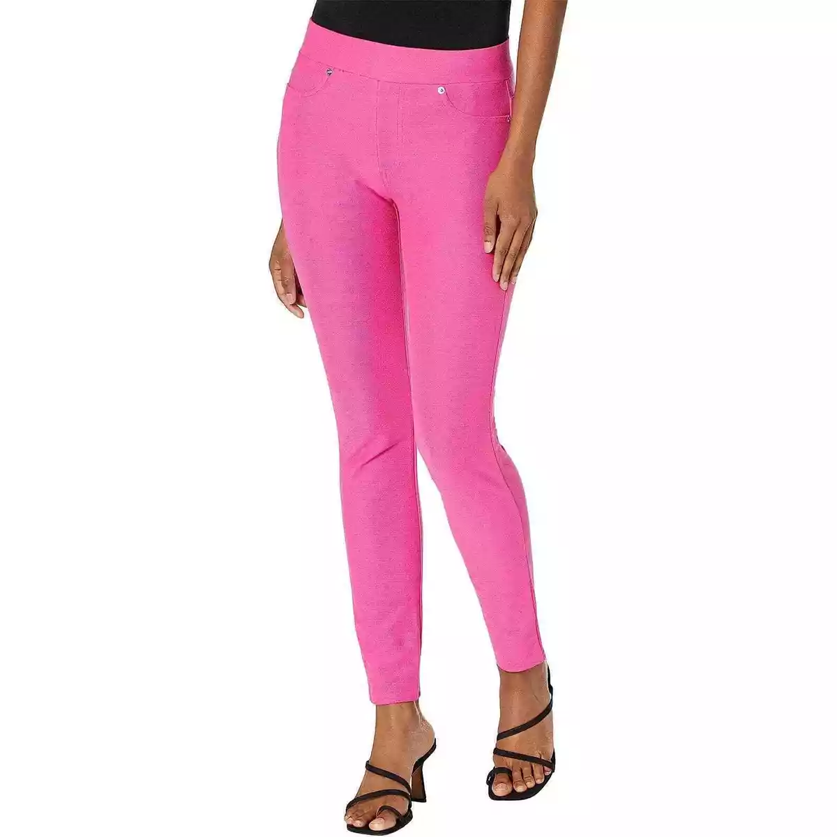 Michael Michael Kors Women's Pink Cerise Solid Pull-On Leggings Size XS