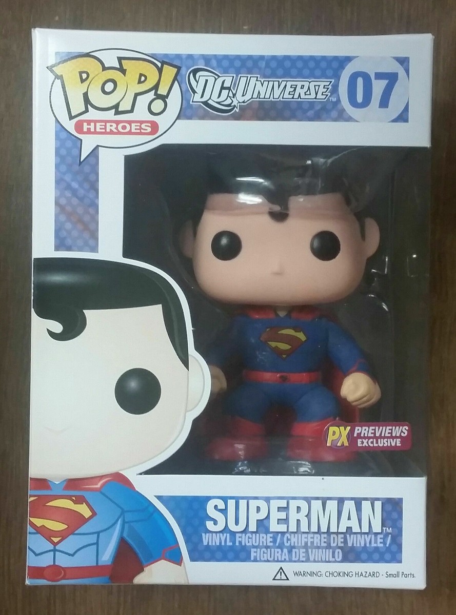 廃盤レアFUNKO POP! DC マンオブスティール スーパーマン FUNKO