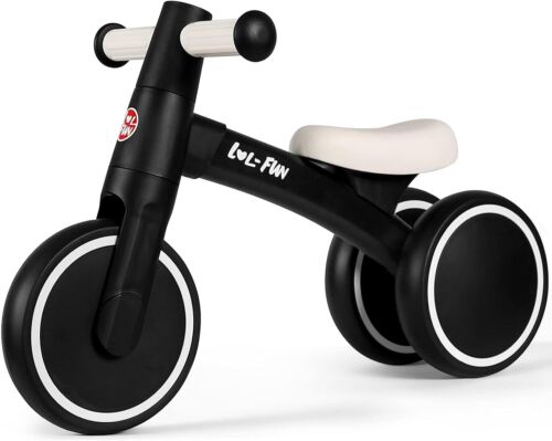 LOL-FUN Balance Bike for 1 Year Old Boys Girls Toddler Trike for Baby 12-18 Mo