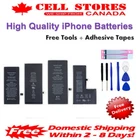 New Replacement Battery for iPhone 11 12 13 14 15 Mini Pro Max + Adhesive +Tools