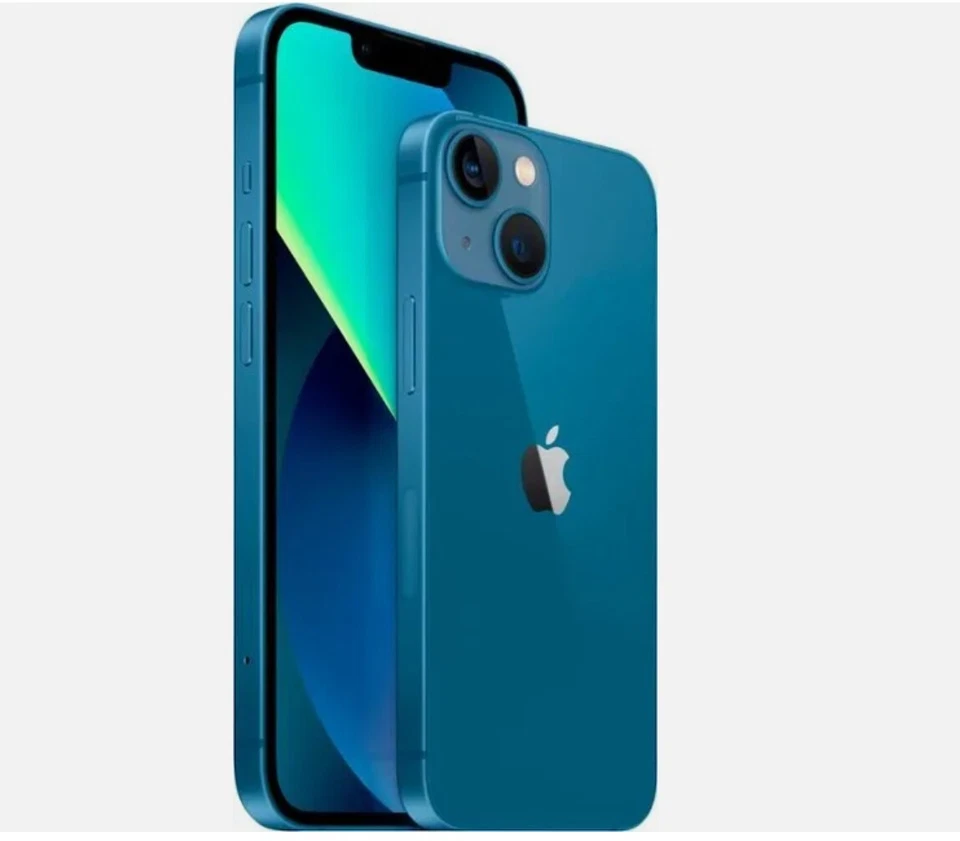 Apple iPhone 13 A2482 128GB - Totalmente Desbloqueado - Negro y Azul - Buen Estado Foto 3 de 4