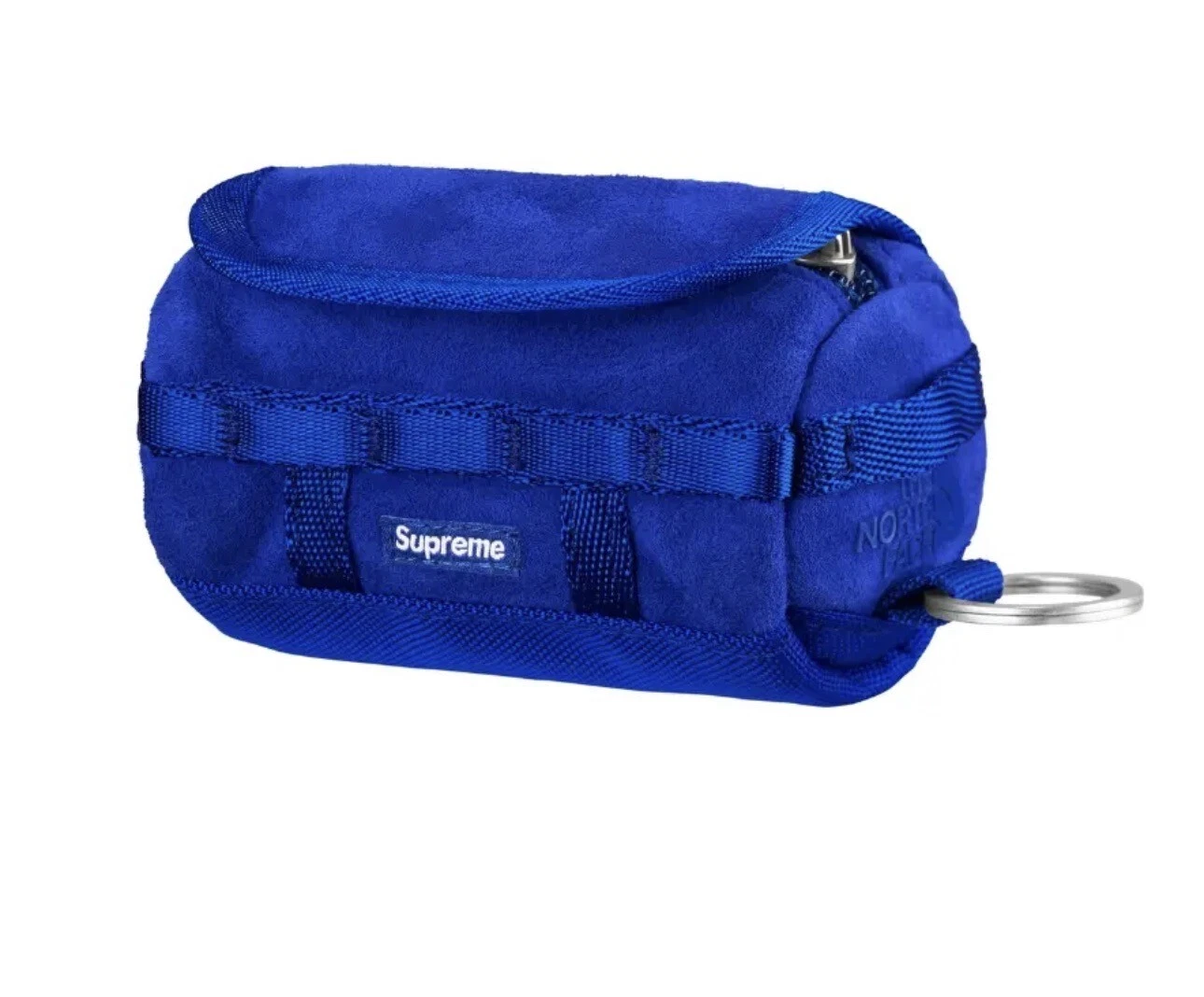 Porte clés bleu Supreme The North Face Base Camp Duffle FW23 TNF flambant neuf