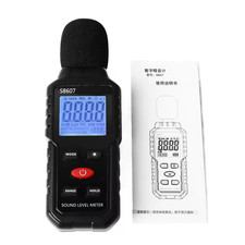 Decibel Meter S8607 Sound Level Meter with 2.25” Backlit LCD Screen