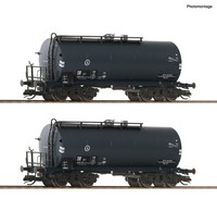 Roco 6680021, 2Tlg. Set Kesselwagen, Drg, Neu & Ovp, Tt