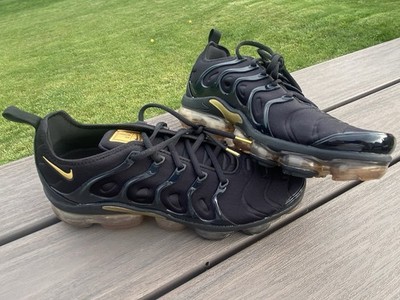 Nike Air VaporMax Plus Size M12 / W13.5 - Black Gold CW7299-001 BNIB