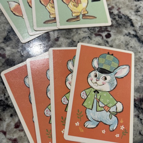 Vtg Whitman Snap Card Game 1970's 44 Deck With Case 4904 - Picture 7 of 14