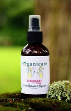 100% Natural Organic Deodorant & Antiperspirant (Organicare-UK) - Free P&P