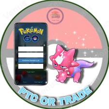 Pokémon Go ✨ Shiny Toxel ✨ P T C 80k Dust