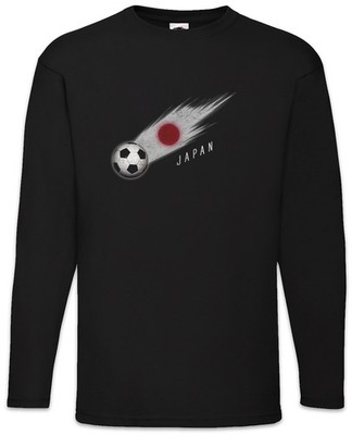 Japan Football Comet I Langarm T-Shirt Japanisch Japanische Japanese Fußball