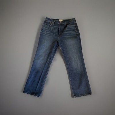 Madewell Women s Size 32 Slim Demi Boot Cut Capsule Basics Denim Quality