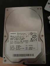 Hard Disk SATA 3.5" 80GB Hitachi Deskstar HDS728080PLA380 7200rpm Testato OK