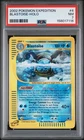 2002 POKEMON EXPEDITION #4 BLASTOISE-HOLO PSA 7