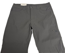 Eddie Bauer Women's Ranier Capri Hiking Pants New Smoke Gray Nylon Size 6