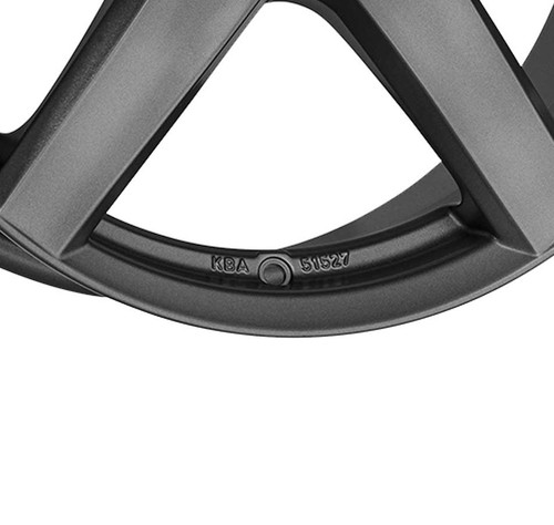 Llantas Dezent TY graphite 7.5Jx18 ET48 5x108 para Opel Astra Combo Grandland X - Photo 5 sur 5