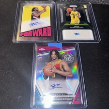 BRICE SENSABAUGH ROOKIE BASKETBALL CARDS - LOT OF 3 autos