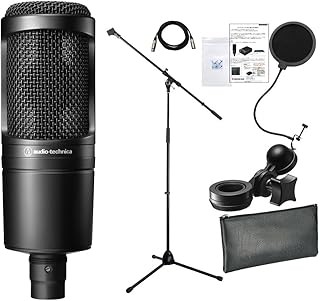 NEW Audio-Technica AT2020 4-Piece Bundle Japan