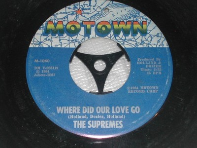 Supremes - Where Did Our Love Go / He Means The World To Me - Used Vi - G8100z