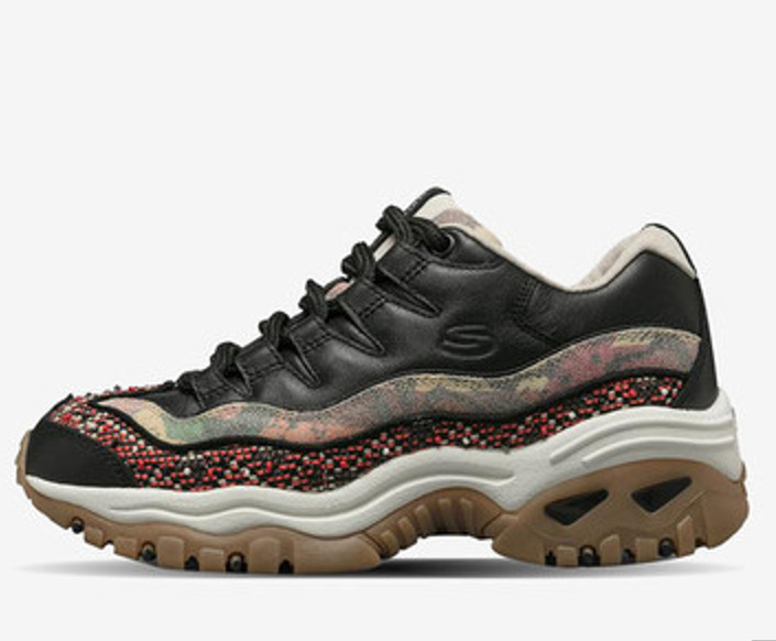 Skechers Womens D'Lites Premium Heritage Limited Edition Pure Serenity size 8.5