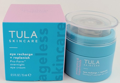 #ad Tula Eye Recharge Replenish Pro Ferm Overnight Eye Cream 15ml 0.5fl.oz. $35.16