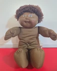 Vintage Cabbage Patch Doll Coleco SIGNED BOY BROWN HAIR SHORT /BROWN EYES