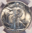1942 P Walking Liberty Half Dollar, NGC MS66, Superb Gem BU, Spectacular!