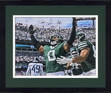 Framed Braelon Allen Jets Signed 16