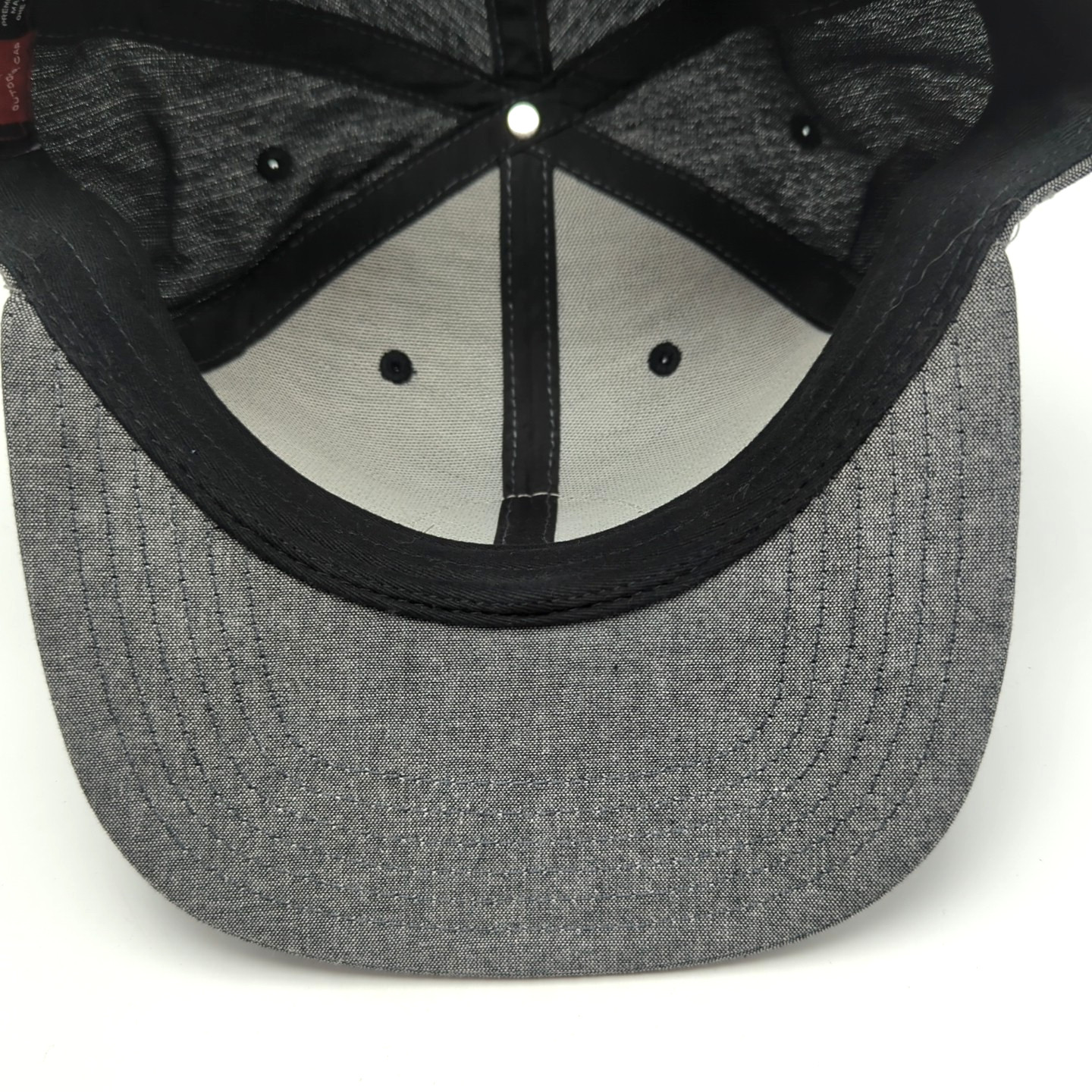 Baked Wings hat gray adjustable snapback cap - image 7