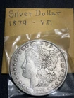 1879-P  Morgan Silver Dollar , Very Fine