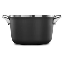Calphalon Premier 12qt Stock Pot Space-Saving Hard Anodized Nonstick w/ Lid