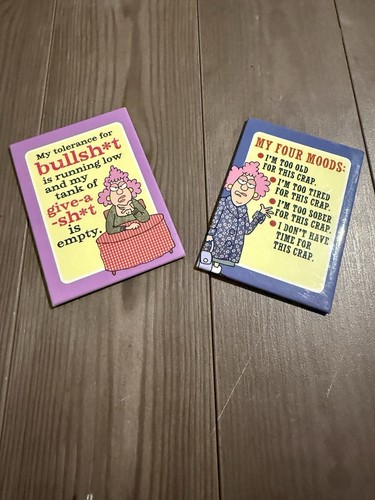 Tante Acid Attitude sarkastischer Humor lustiger Magnet Leanintree Sammlerstück
